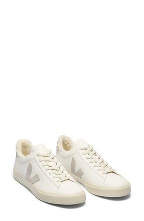 Veja Campo Fleece Lined Sneaker in Extra-White Light-Grey at Nordstrom Rack, Size 37.5