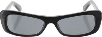 Jacquemus Capri Zonnebril - Dames - Zonnebrillen - Zwart - ONE Size - Nylon - Accessoires