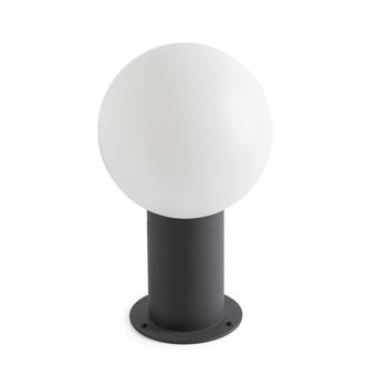 Netlighting Moon Outdoor Pedestal Light Dark Grey 1x E27 IP44