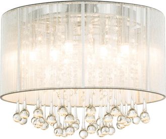 Globo Lighting Plaf&oacute;n - Sierra - Cromo - Metal - &Oslash; 40cm - G9 - 15094d