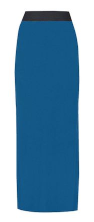 Generic New Plus Size Women Plain Stretch Elasticated Ladies Full Long Maxi Skirt. UK 8-26