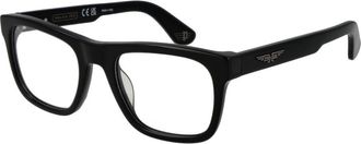 Police Black Cellulose Acetate Glasses Mens (Frames)