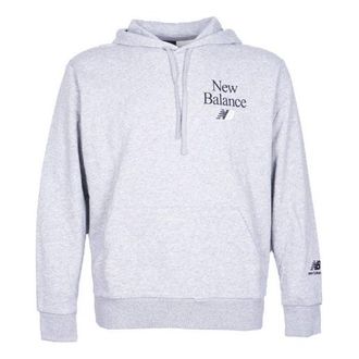 New Balance Celebrate Sweat Hoodie Asia Sizing Grey AMT21513-AG