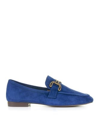Bibi Lou Blue Suede loafers