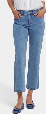 NYDJ Marilyn Cool Embrace Ankle Straight Leg Jeans in Minorca Isle at Nordstrom, Size 12P