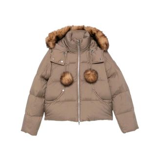 Moose Knuckles Piumino con cappuccio Everest - - Jackets - Donna - Beige - XS