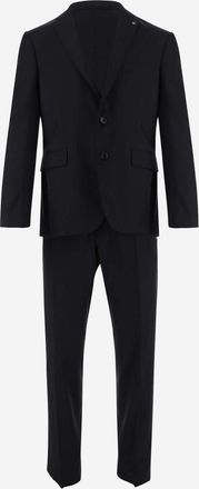 Tagliatore Navy Blue Two Button Dress Suit