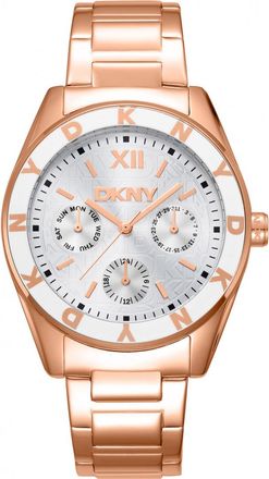 DKNY Womens DK1L073M0045 Ladies Chambers Sport Watch - Rose Gold - One Size