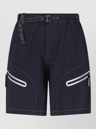And Wander urban shorts adjustable waist contrast stitching