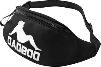 Generic Dad Bod Belt Bag Waist Bag Lightweight Fanny Packs For Hiking Camping Ladies 14X35Cm