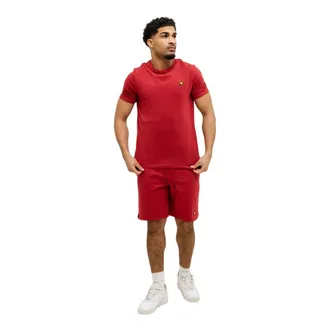 Lyle & Scott Hombre, Deporte, Rojo, Talla: S