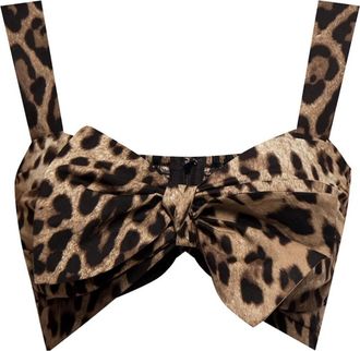 Dolce & Gabbana Blouses - Dames - Tops zonder mouwen - Bruin - S - Tops