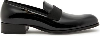 Tom Ford Edgar Patent Leather Evening Loafers - Black - 44 (IT44 / UK10)