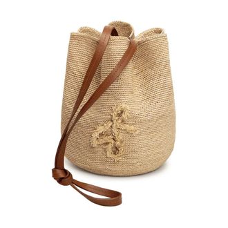 Ruslan Baginskiy Bucket Bags, female, Beige, Size: ONE SIZE The HatBag