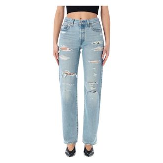 Levi's Slim-fit Jeans, female, Blue, Size: W29 501 90s Jeans