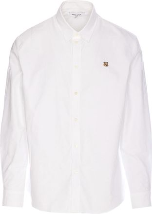 Maison Kitsun&eacute; Fox Head Patch Shirt