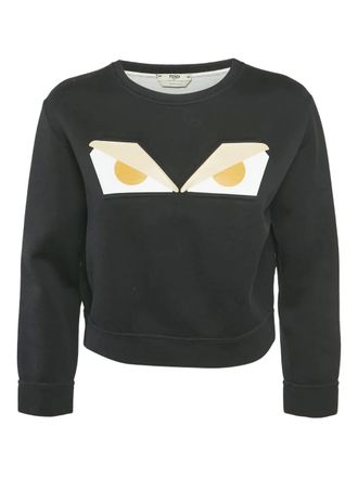 Fendi Monster Eyes sweatshirt - Black
