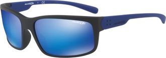 Arnette Modern Black Blue/Green Zonnebrillen - Heren - Zonnebrillen - Blauw - ONE Size - Accessoires