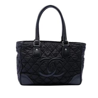 Chanel Pre-owned Tote Bags, female, Black, Size: ONE SIZE Pre-owned Tote Bag