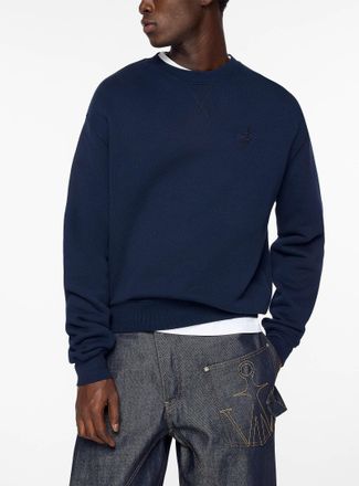 J.W.Anderson Mens Anchor ribbon embroidery sweatshirt