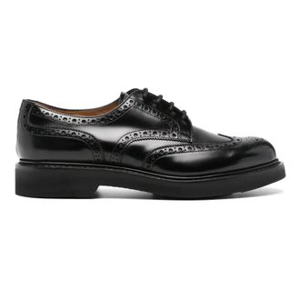 Churchs Norwich Derby - Heren - Veterschoenen - Zwart - 40 EU - Leer - Schoenen