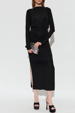 Cult Gaia Dany Skirt, Womens, Black