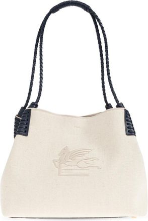 Etro Libra Medium Shopper Bag - Dames - Schoudertassen - Beige - ONE Size - Tassen
