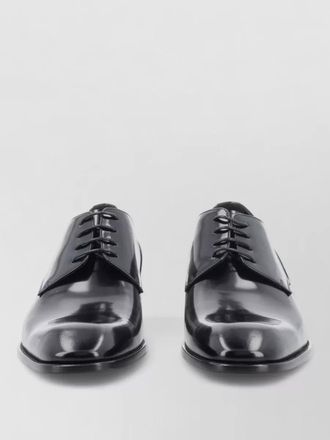 Saint Laurent leather derby shoes