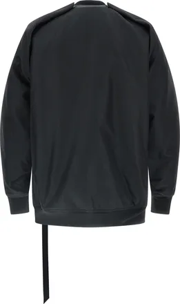 Rick Owens Mens Black Nylon Bomber Clothing