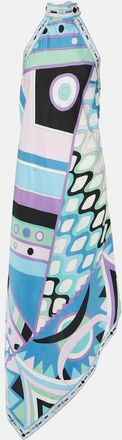 Pucci Vivara halterneck silk midi dress