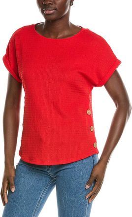 Jones New York Seabreeze Crinkle Top