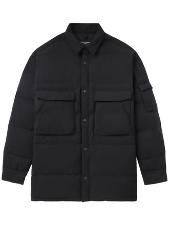 Comme Des Garçons padded shirt jacket - men - Duck Down/Polyamide/Polyester/Polyester - M - Black