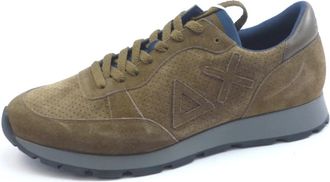 Sun 68 Casual Fashion T-shirt - Heren - Sneakers - Bruin - 43 EU - Katoen - Schoenen
