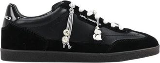 Karl Lagerfeld Kandidate Sneakers - Dames - Sneakers - Zwart - 36 EU - Leer - Schoenen