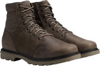 Sorel Mens Carson Six Waterproof Fashion Boots In Major, Wet Sand