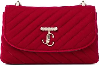 Jimmy Choo London Borsa a tracolla con applicazione - Rosso