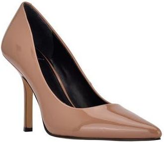 Marc Fisher Everly Pointed Toe Pump in Light Natural at Nordstrom Rack, Size 5
