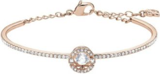 Swarovski Sparkling Dance Bangle Rond - Dames - Accessoires - Roze - Maat: ONE Size