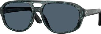 Costa 6S9133 Street Heat Polarized 913306 Mens Sunglasses Blue Size 55