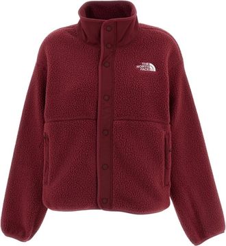 The North Face Giacca in pile Cragmont con chiusura a bottoni automatici - - Sport - Donna - Rosso - M