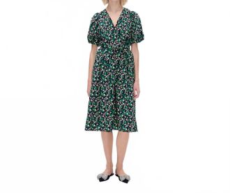 Baum Und Pferdgarten Azalia Dress In Black Dandy Flower