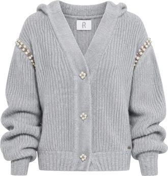Fracomina Cardigan - Dames - Vesten - Grijs - XS - Truien & Vesten