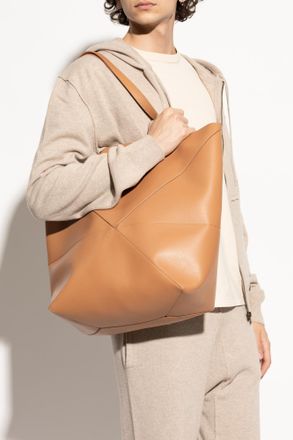 Loewe Bag Puzzle Fold XL, Womens, Brown