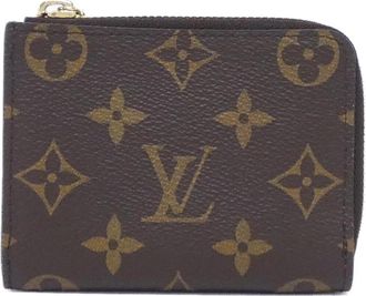 Louis Vuitton Monogram Grenade Marron Coated Canvas Wallet (Bi-Fold) (Pre-Owned)