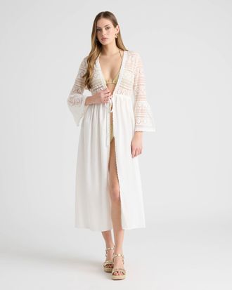 NVLT Womens Front Tie Dress