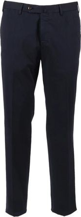 PT01 Slim Chinos - Heren - Chinos - Blauw - 3XL - Leer - Broeken