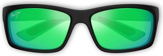 Maui Jim Occhiali da sole rettangolari - Nero