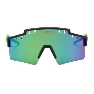 Plein Sport Accessoires, Heren, Groen, ONE Size, Leer, Tiger Frame