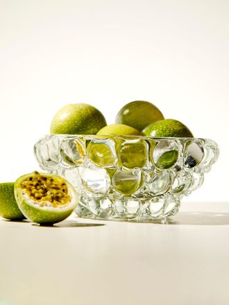 Yali Glass Boboli Hand-Blown Murano Glass Low Bowl