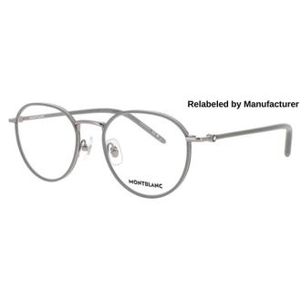 Montblanc Mens Red Rectangular Eyeglass Frames MB0342OA00351R